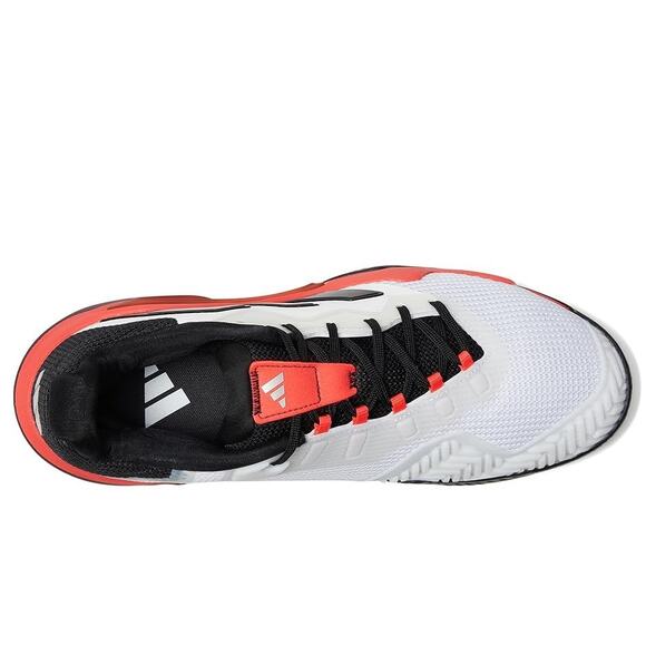 NWT adidas Men\'s Barricade 13 Tennis Shoes White/Black/Lucid Red Size 6.5 main image 4